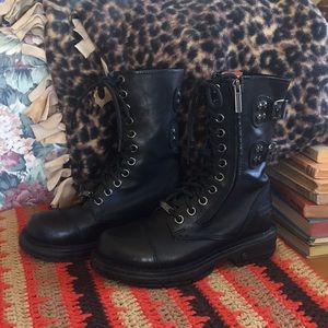 Very Cool Black Leather Harley-Davidson Boots!